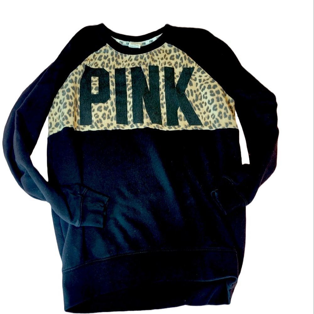 Over-sized Pink Victoria’s Secret sweater​